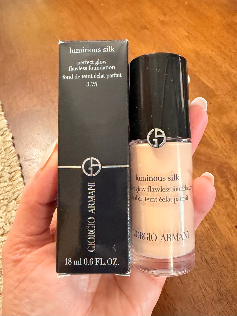 Giorgio Armani Luminous Silk Foundation - 3.75 Natural Beige (Beige Tone)